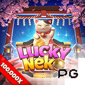 Lucky Neko cat slot art
