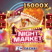 Night Market street stall slot art