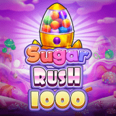 Sugar Rush 1000 candy slot art